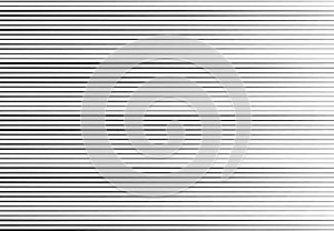 Halftone random horizontal straight parallel lines, stripes pattern and background. Lines vector illustrations. Streaks, strips,