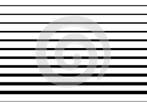 Halftone random horizontal straight parallel lines, stripes pattern and background. Lines vector illustrations. Streaks, strips, photo