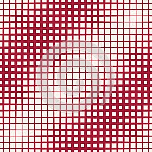 Halftone red square geometric gradient pattern