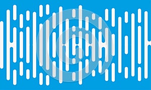 Halftone transition pattern background. Irregular rounded lines. Vector illustration