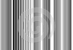 Halftone vertical straight, parallel and random lines, stripes pattern and background. Lines vector illustrations. Streaks, strips