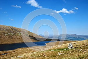 Halfway Lake on the Tourist Path of Ben Nevis