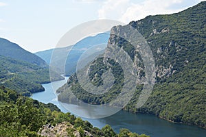 Haliacmon river ,view from above