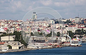 Halic Golden Horne and shipyard