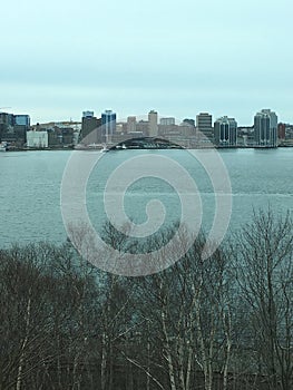 Halifax from afar