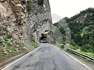 Halil RÄ±fat PaÅŸa Tunnel on the Road D865 in Turkey