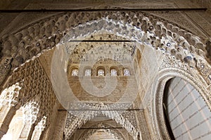 The Hall of the Abencerrajes, Sala de los Abencerrajes, at Royal photo