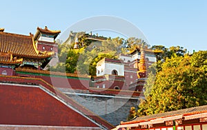 Hall of the Buddha Confirming His Doctrine(Xiangyan Zongyin Zhi Ge) scene of Summer Palace