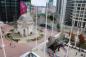 Hall of Memory, bull Centenary Square Birmingham
