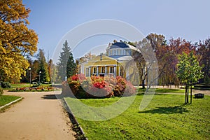 Hall of mineral water spring Glauber - Frantiskovy Lazne