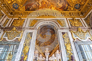 Hall of Mirrors in Versailles