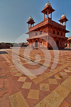 Hall of Private Audience. Fatehpur Sikri. Uttar Pradesh. India