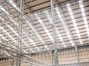Hall Roof steel structure the modern design