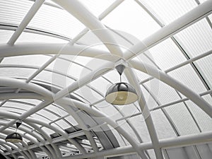 Hall Roof steel structure the modern design