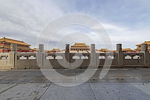 The Hall of Supreme Harmony in Forbidden city