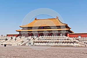 The Hall of Supreme Harmony, Forbidden City.