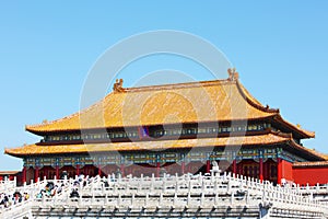 Hall of Supreme Harmony in forbidden city