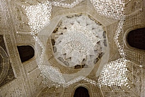 Hall of the two Sisters Sala de las dos Hermanas at Alhambra