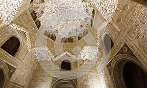 Hall of the two Sisters (Sala de las dos Hermanas) at Alhambra photo