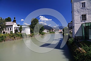 Hallein town, Austria