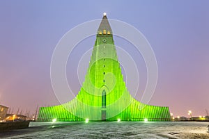 Hallgrimskirkja Cathedral Reykjavik Iceland