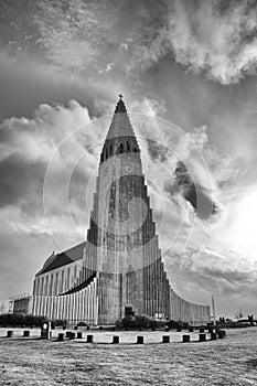 Hallgrimskirkja Reykjavik cathedral