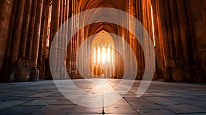 Within The Hallowed Halls Gothic Cathedral