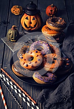 Halloweeen donuts