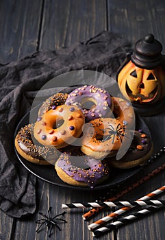 Halloweeen donuts