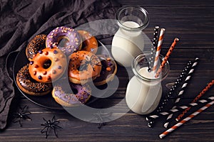 Halloweeen donuts