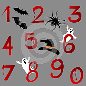 Halloween Alphabet.