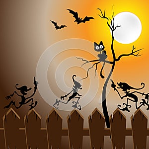 Halloween background