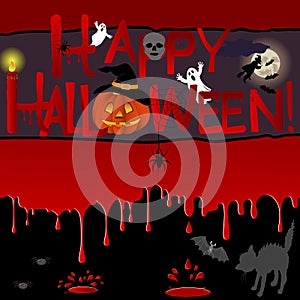 Halloween background.