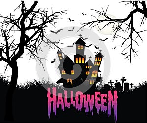 Halloween Background Design Vector