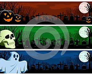 Halloween Banner Set