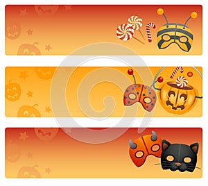 Halloween banners.