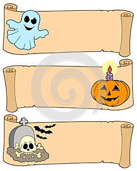 Halloween banners collection 1