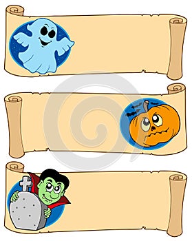 Halloween banners collection 4