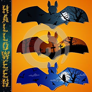 Halloween banners