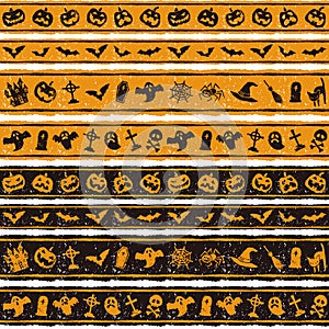 Halloween border design