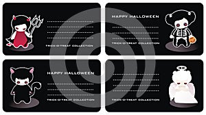 Halloween business cards