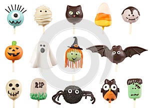 Halloween cake pops