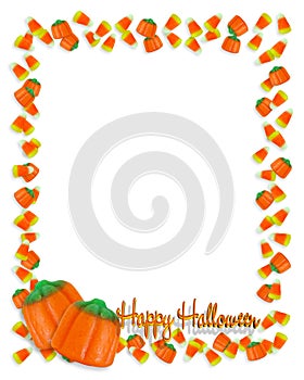 Halloween-Candy border