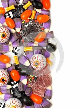 Halloween candy border