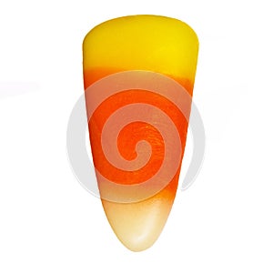 Halloween candy corn isolated