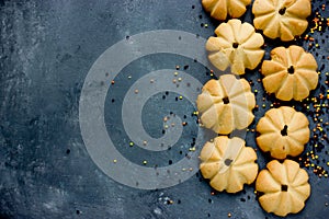 Halloween Cookie Background