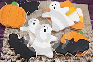 Halloween Cookies Background