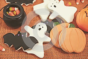 Halloween Cookies Toned