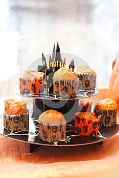 Halloween cupcake photo