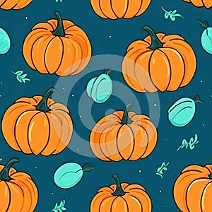 halloween cute patern seamless pattern background